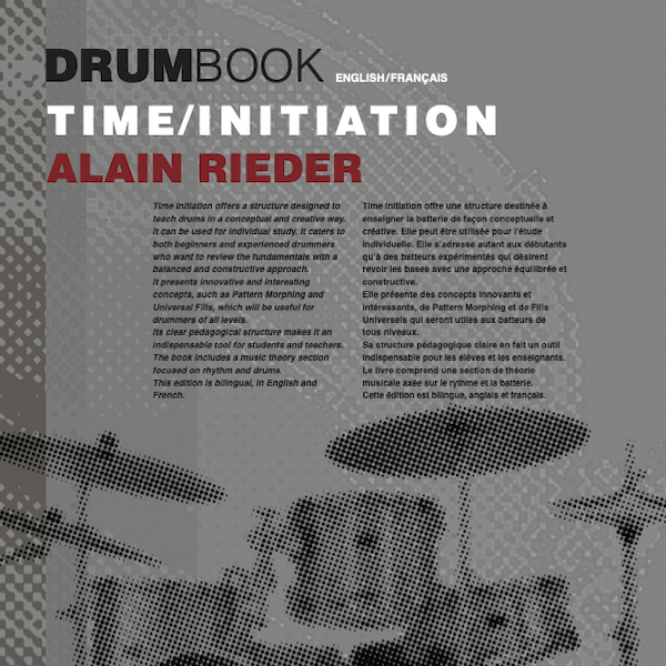 Time Initiation – méthode de batterie par Alain Rieder