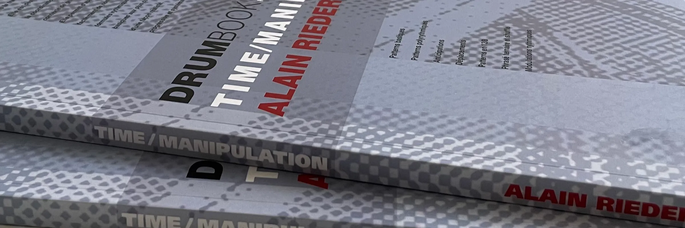 Time Manipulation Drum Book par Alain Rieder
